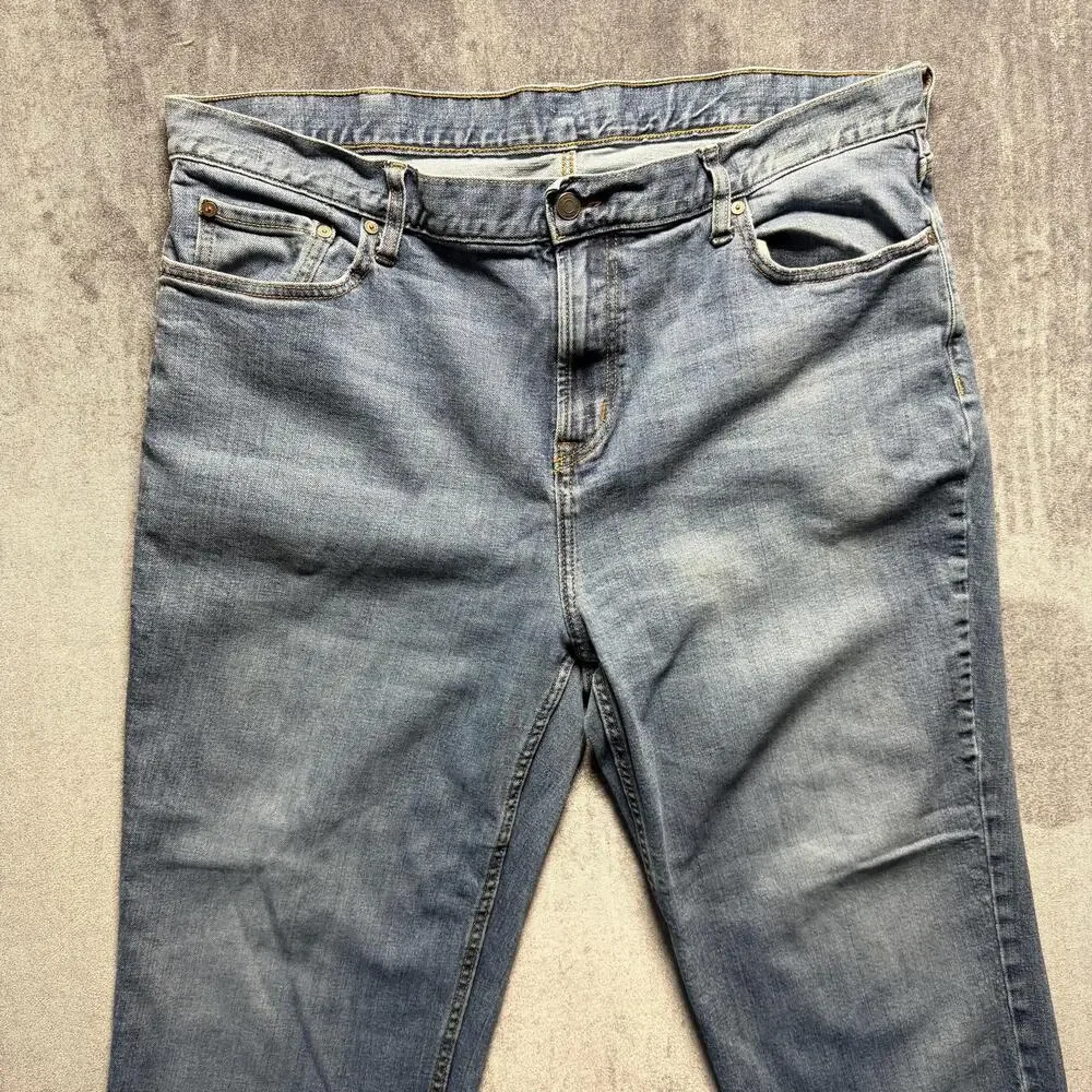 American Eagle Outfitters Jeans Mens 40x32 Light Wash Straight Stretch Denim